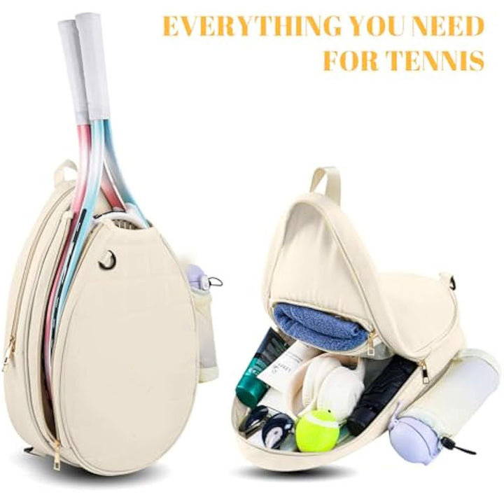 Quilted Tennis Racket Holder Bowlift