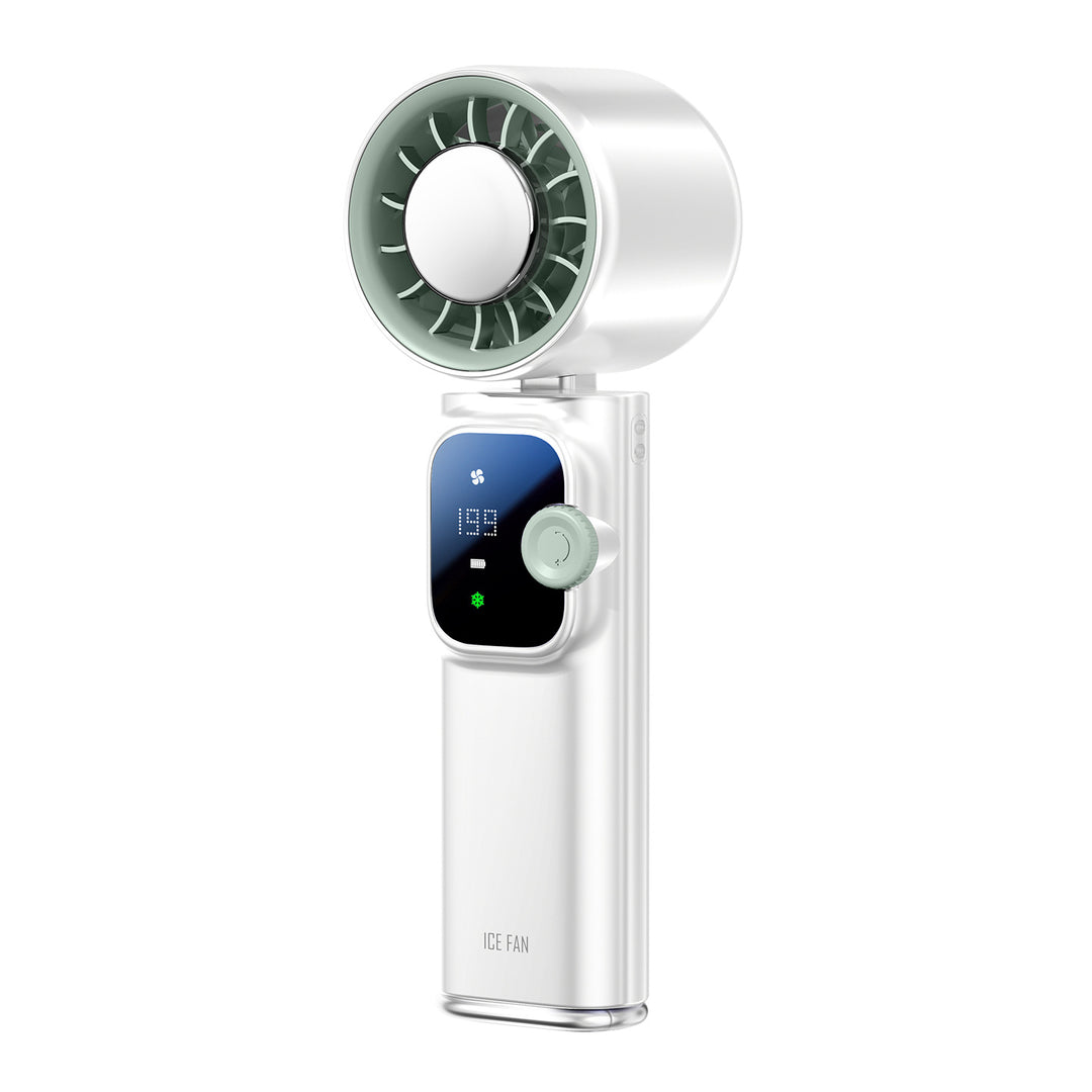 Dual-Head Rechargeable Personal Cooling Fan Bowlift