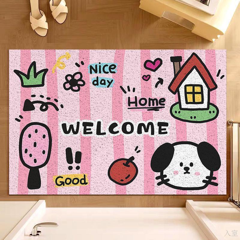 Playful Welcome Doormat