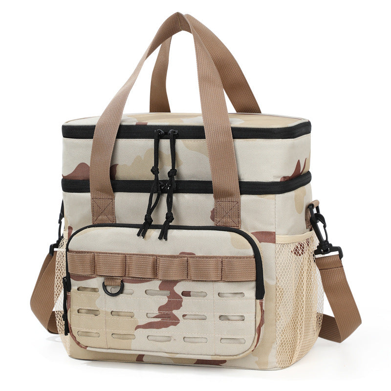Women's insulated and durable cooler bag in modern camouflage design Bowlift