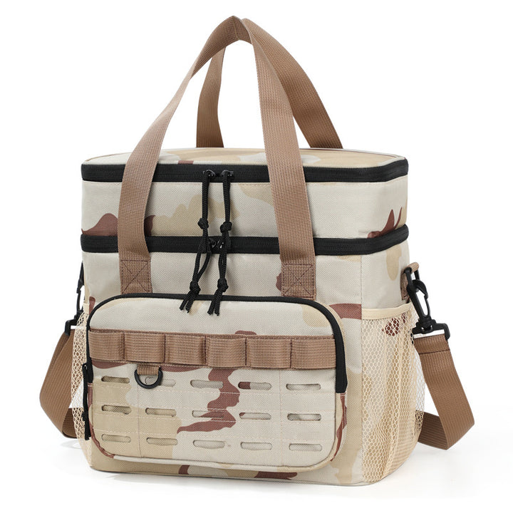 Women's insulated and durable cooler bag in modern camouflage design Bowlift