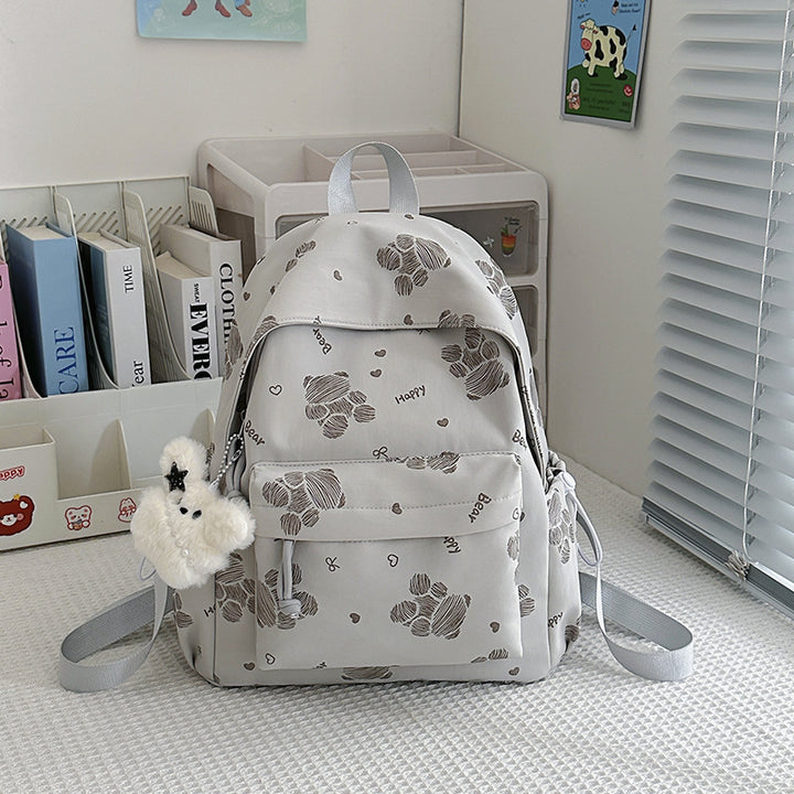 Cute Graphic Print Backpack