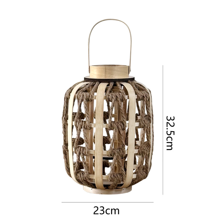 Decorative Rattan Lantern Bowlift