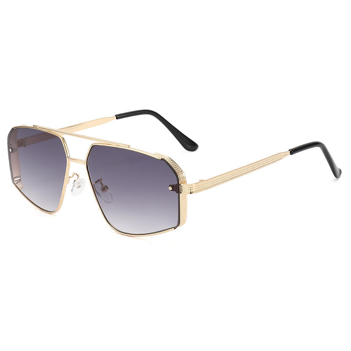Oversized Geometric Frame Sunglasses Bowlift