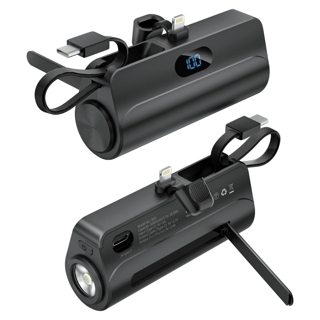 Portable power bank with integrated speaker Bowlift