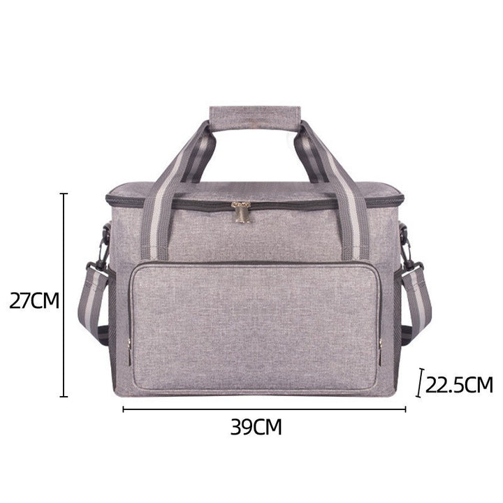 Women's Insulated Cooler Bag with Practical Compartments Bowlift