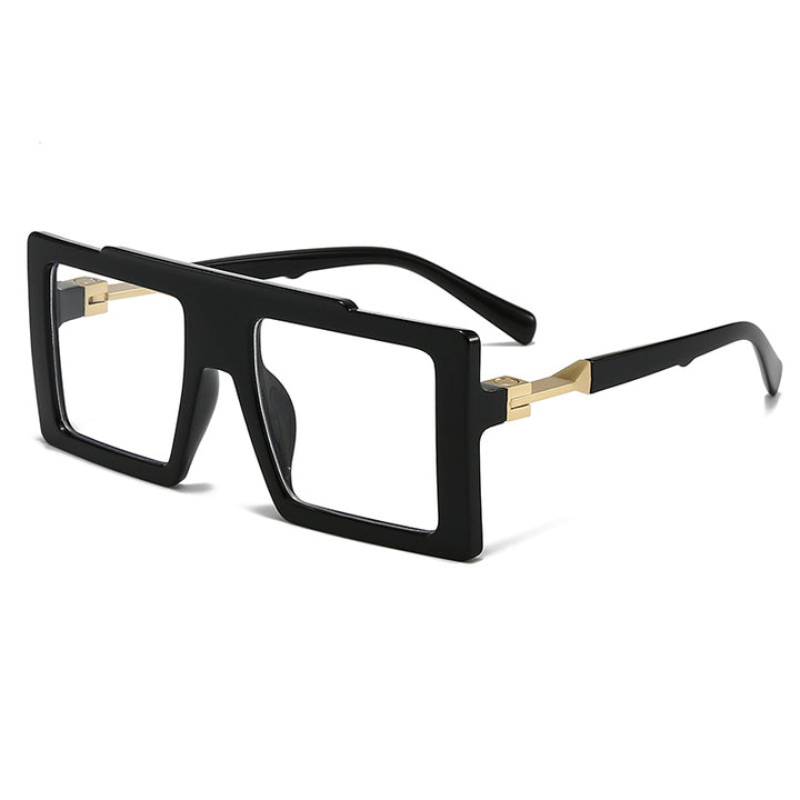 Ladies fashionable sunglasses with rectangular frame Bowlift