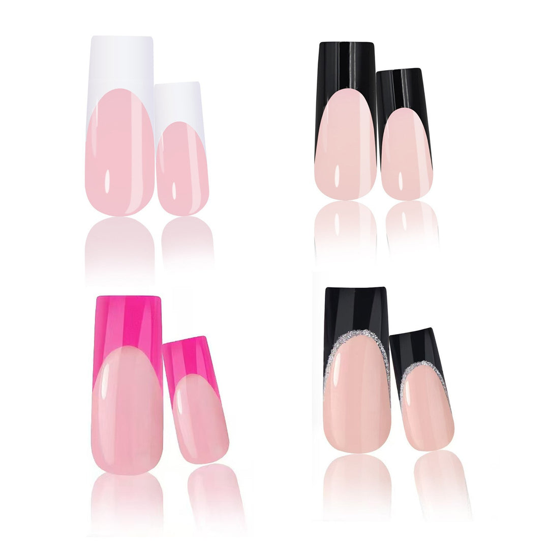 Premium Gradient Nail Art Tips Set Bowlift