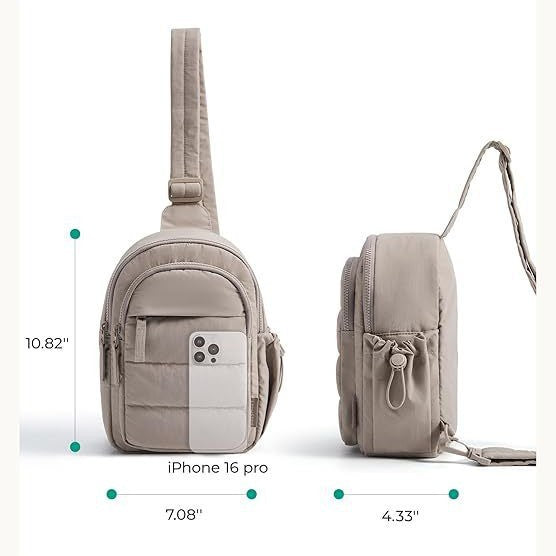 Modular Crossbody Bag with Multiple Compartments Bowlift