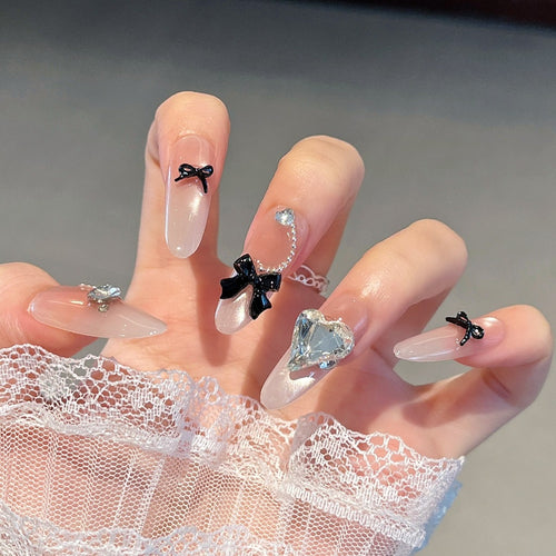Decorative Press-On Nail Art Extensions Bowlift