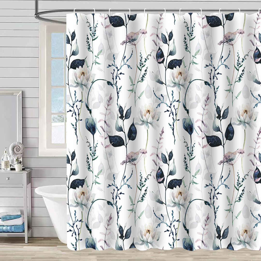 Botanical Garden Shower Curtain Bowlift