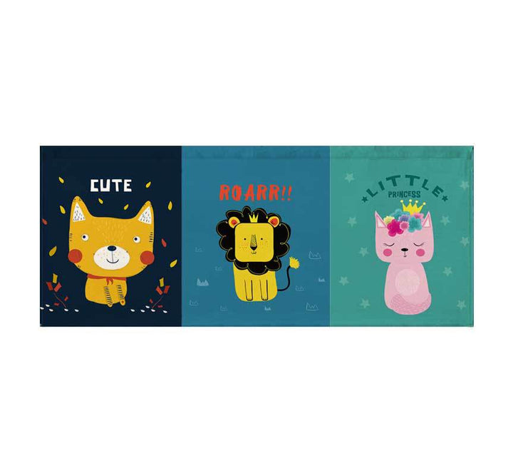 Women's pillowcase with animal family motifs Bowlift