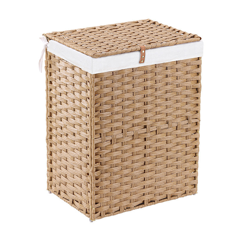 Woven Storage Cube with Lid Bowlift