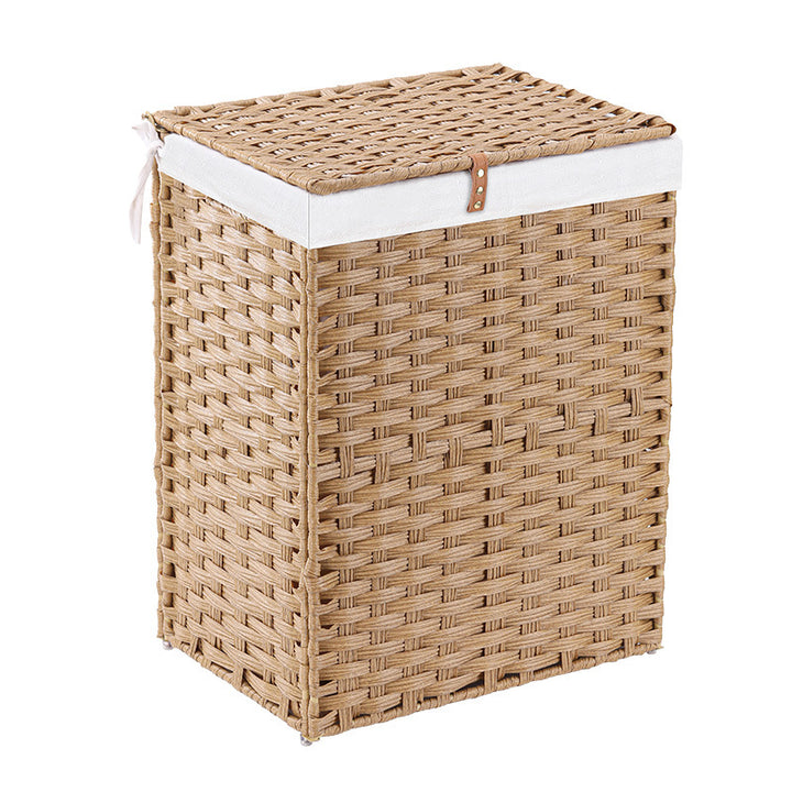 Woven Storage Cube with Lid Bowlift