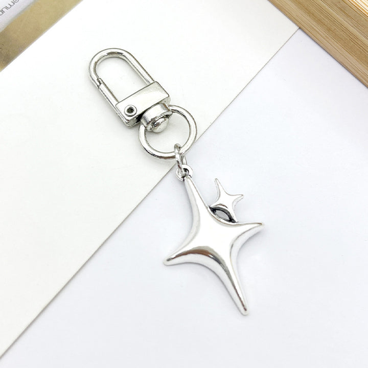 Star-Designed Keychain Charm Bowlift