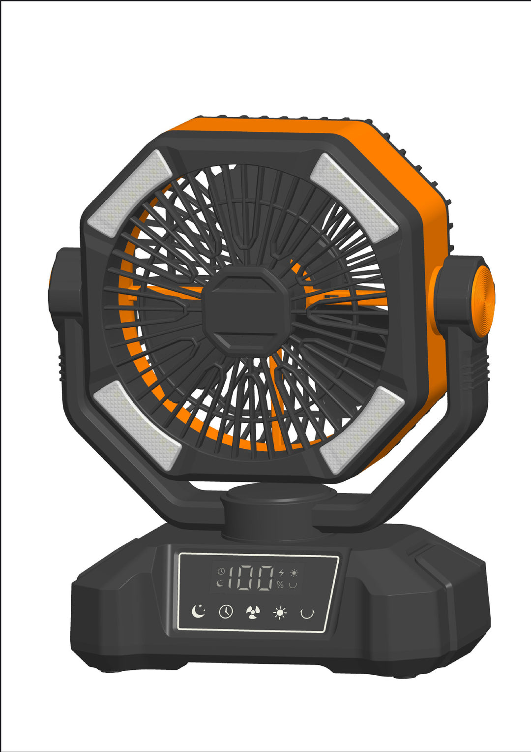 Portable Rechargeable Outdoor Cooling Fan Bowlift