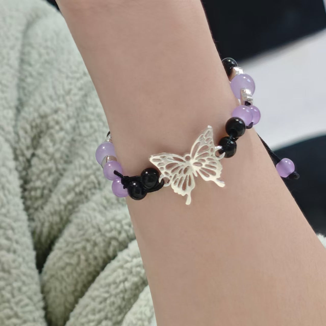 Butterfly Charm Adjustable Bracelet Bowlift