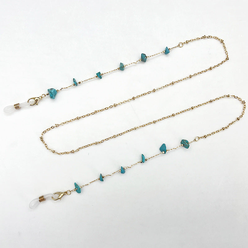 Colorful Gemstone Eyewear Chain Bowlift