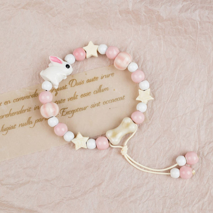 Heart-Shaped Beaded Bracelet Bowlift