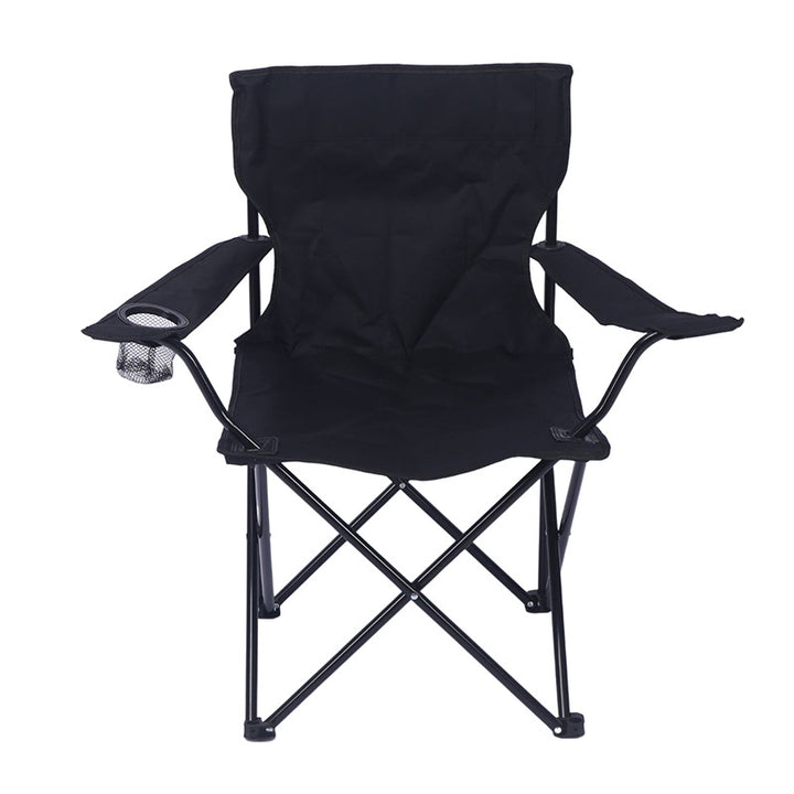 Folding chair with integrated cup holder and carrying bag Bowlift