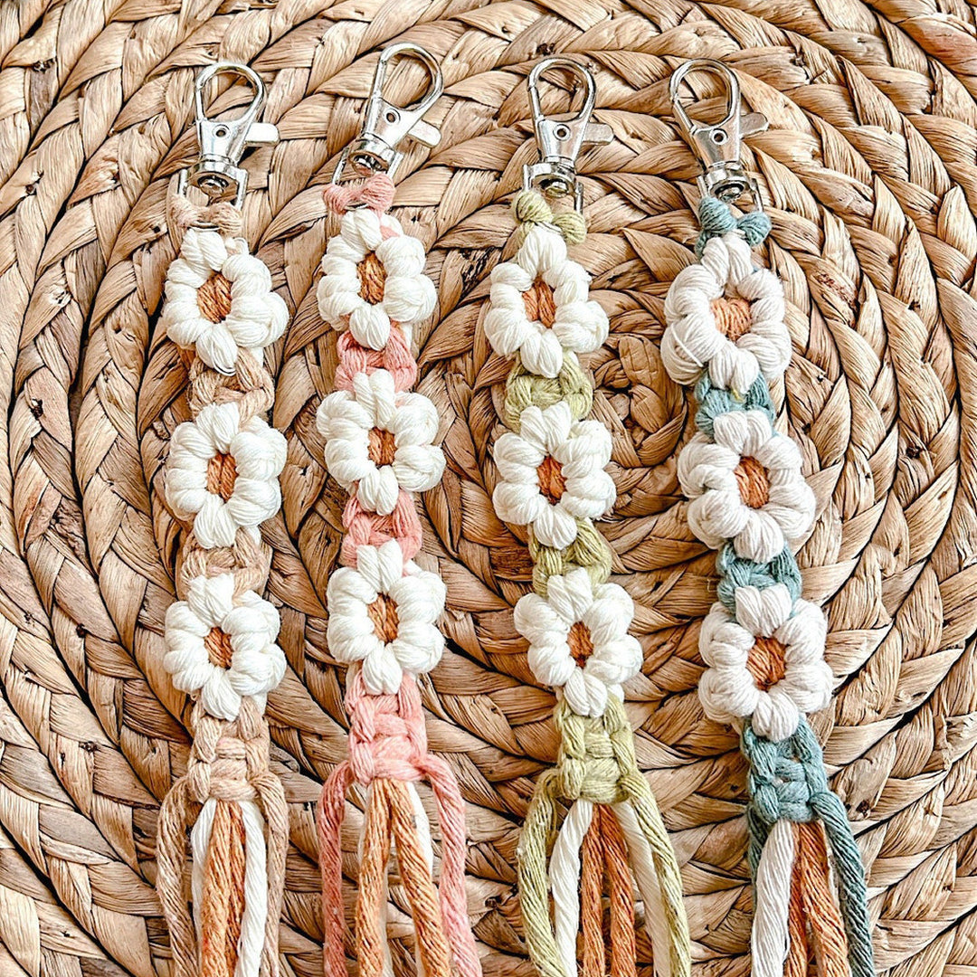 Macrame Tassel Keychain Bowlift