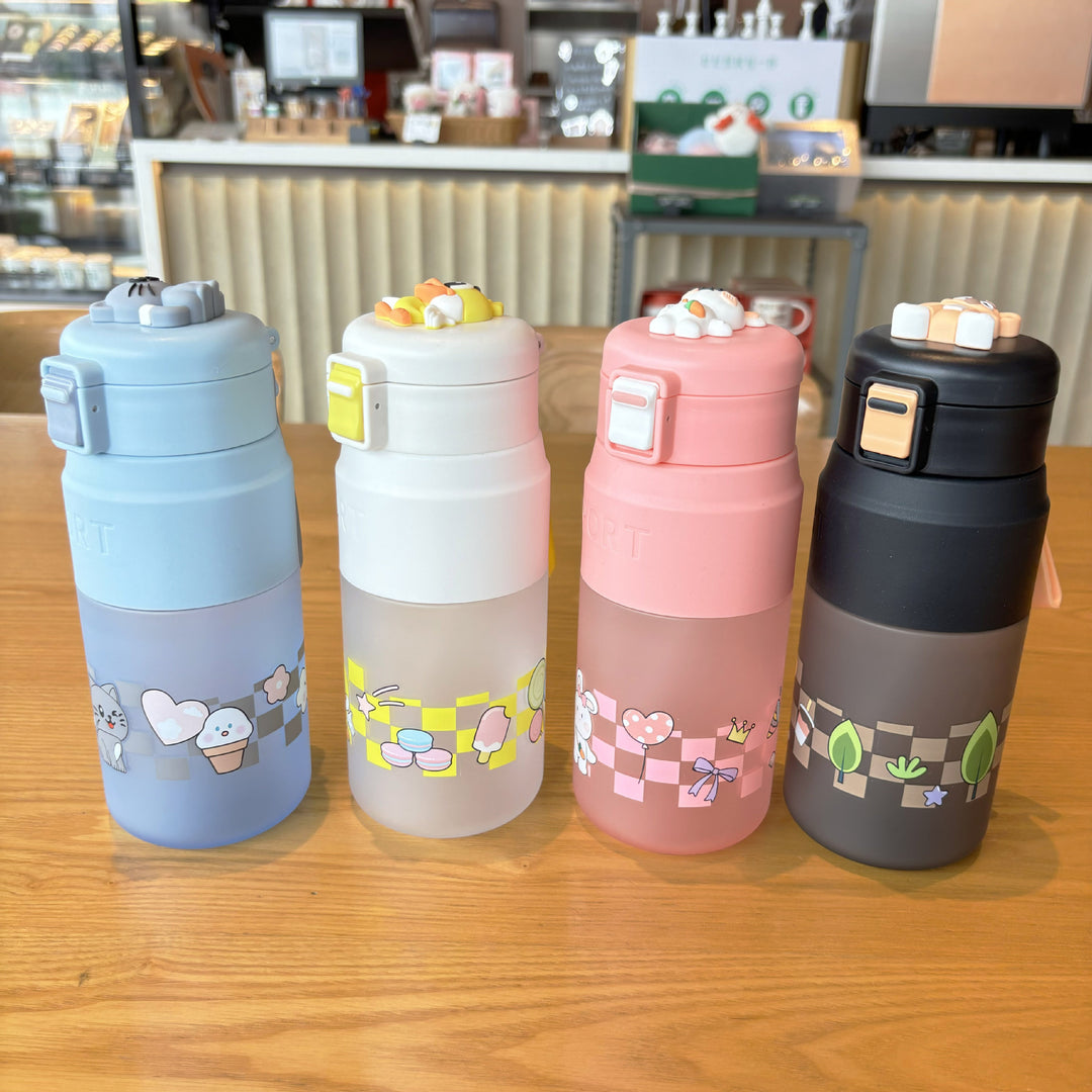 Women's Creative Insulated Drinking Bottle with Original Design Bowlift