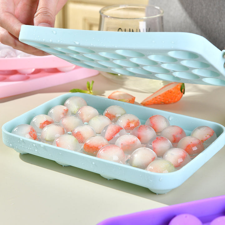 Silicone Ice Cube Tray with Practical Handles Bowlift
