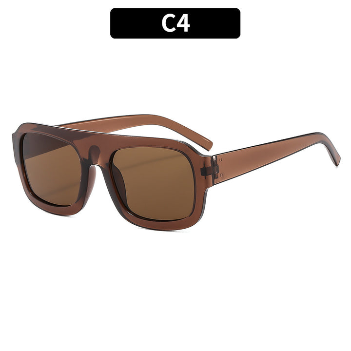 Fashionable Tortoiseshell Pattern Sunglasses