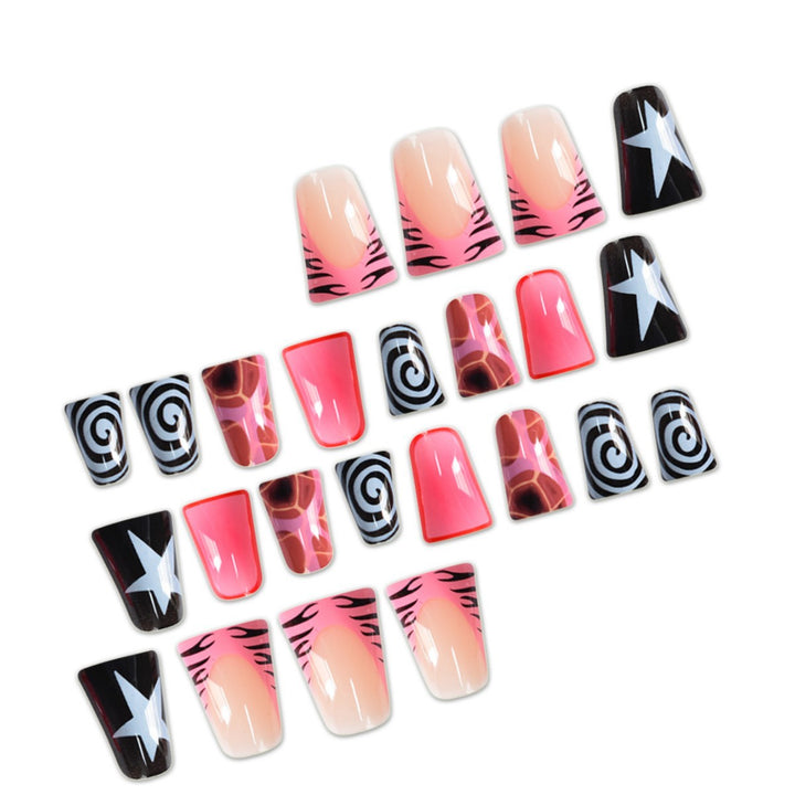 Creative Abstract Nail Art Extensions Bowlift