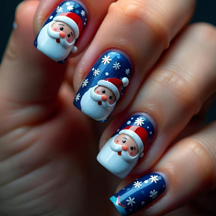 Creative Christmas Art Nails Bowlift