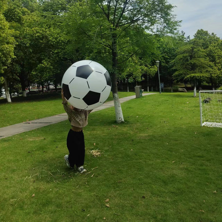 Unisex Inflatable Football Game Ball with Large Diameter Bowlift