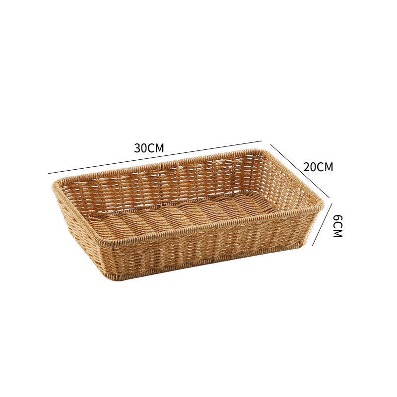 Natural Woven Storage Tray Bowlift