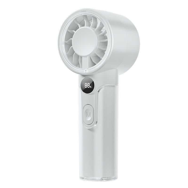 High-Efficiency Rechargeable Handheld Fan Bowlift