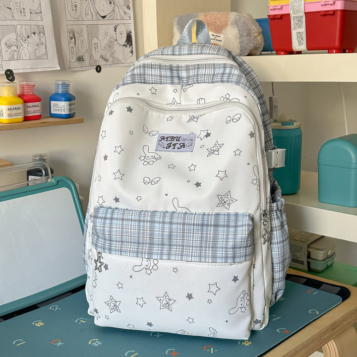 Stylish Graphic Printed Backpack Bowlift