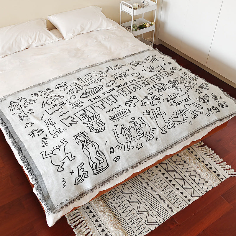 Bohemian Patterned Throw Blanket