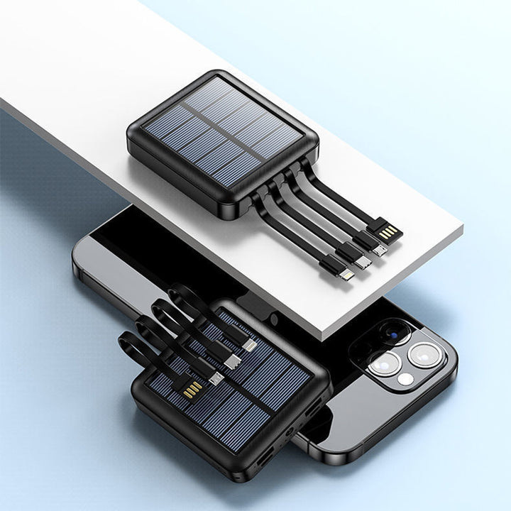 Solar-powered Powerbank Bowlift