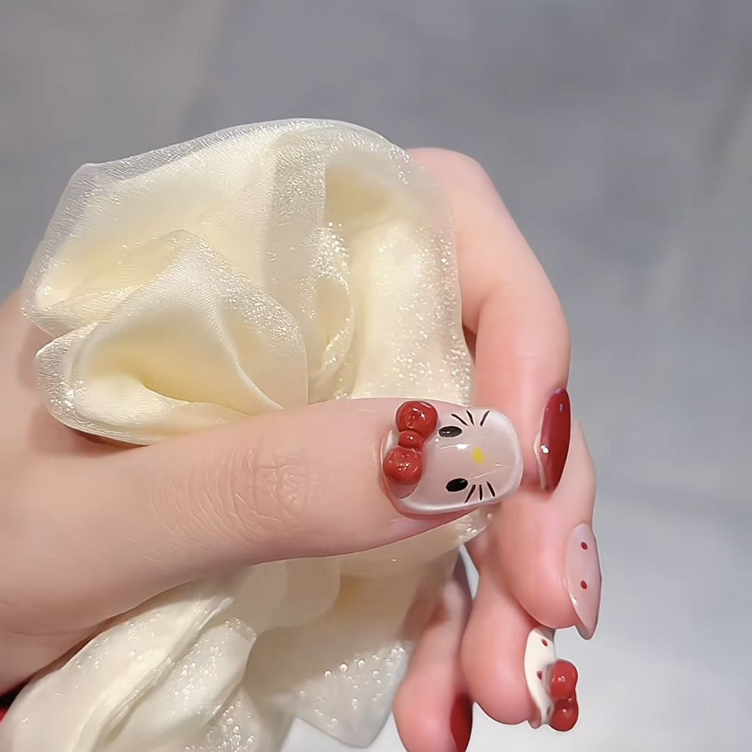 Character-Themed Nail Art Set Bowlift