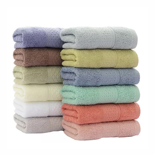 Terry Bath Towel Set with Elegant Structure Bowlift