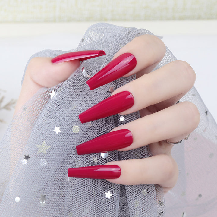 Elegant Long Stiletto Press-On Nails Bowlift 1789085622