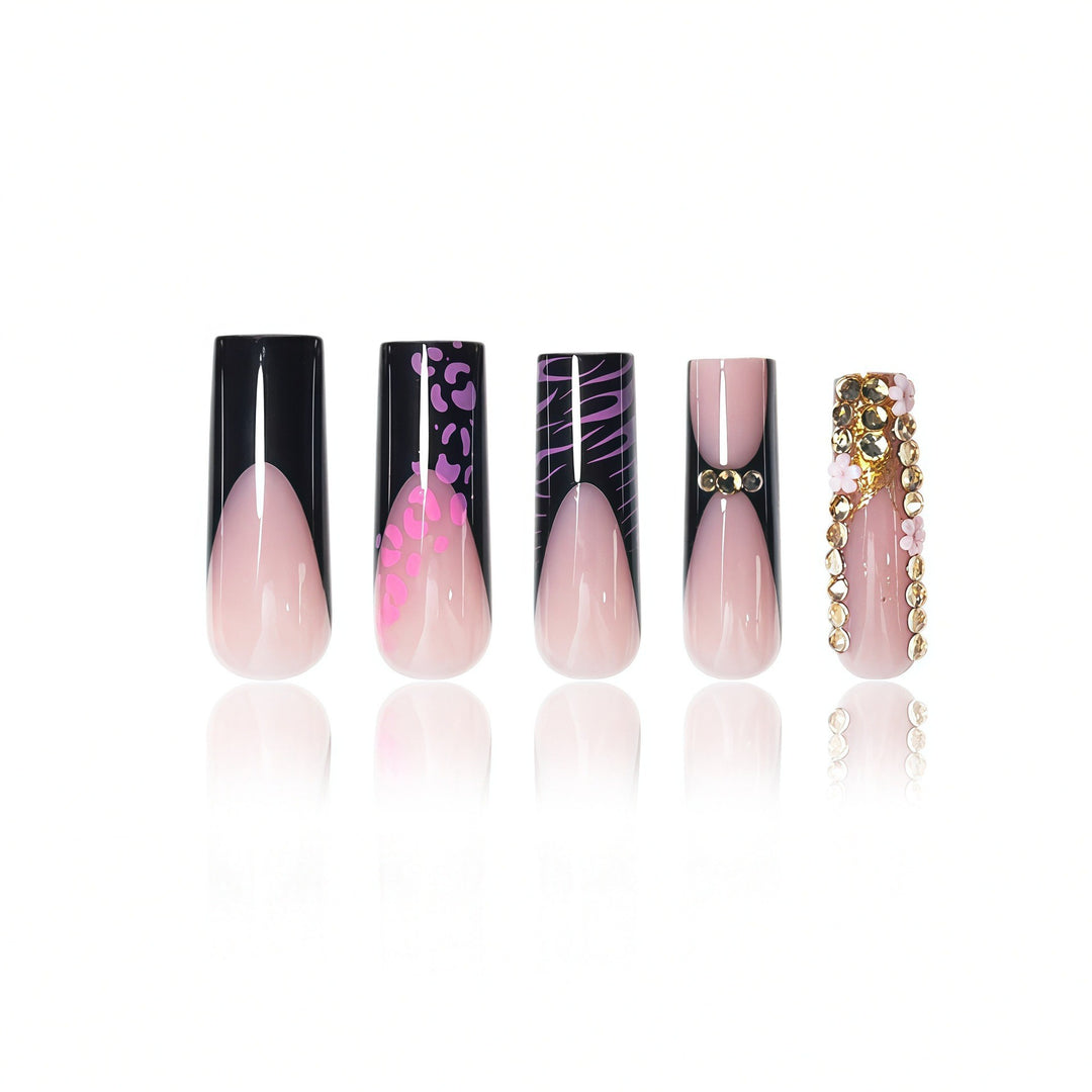 Trendy Abstract Nail Art Enhancements Bowlift