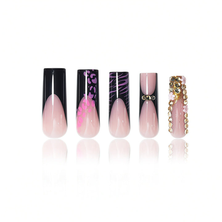 Trendy Abstract Nail Art Enhancements Bowlift