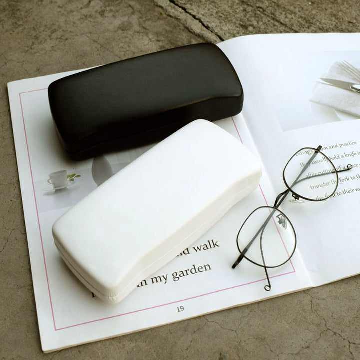 Sleek Leather Eyeglasses Case Bowlift