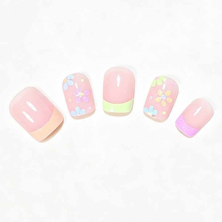 Floral Nail Art Embellishment Kit Bowlift