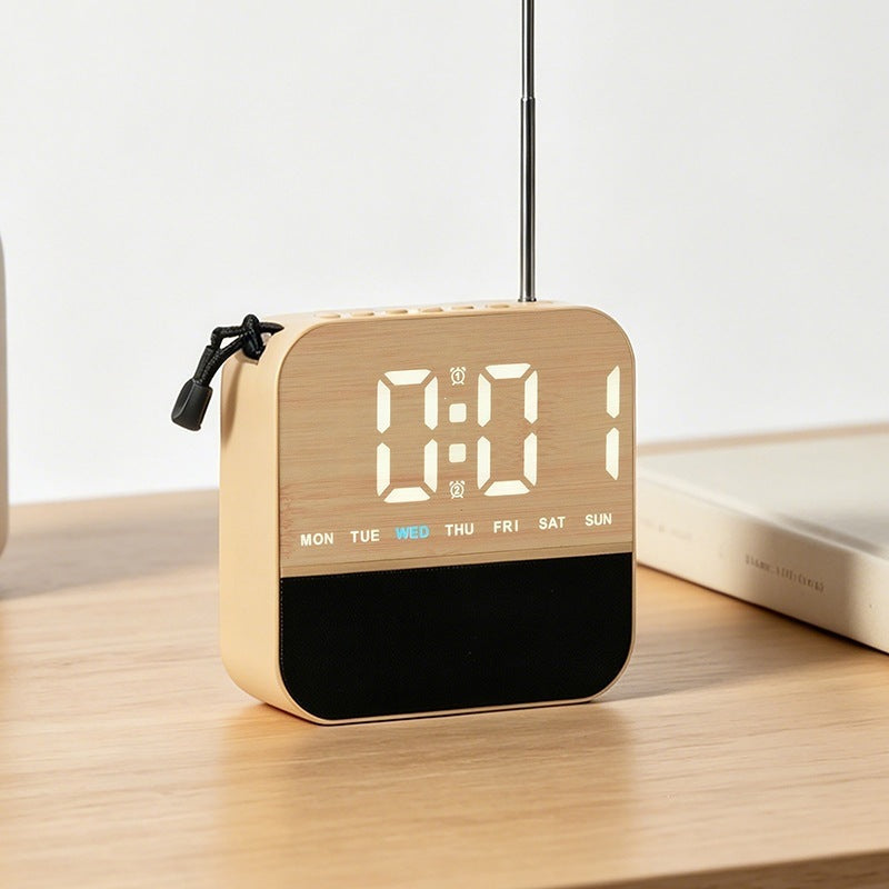 Digital clock radio with temperature display Bowlift