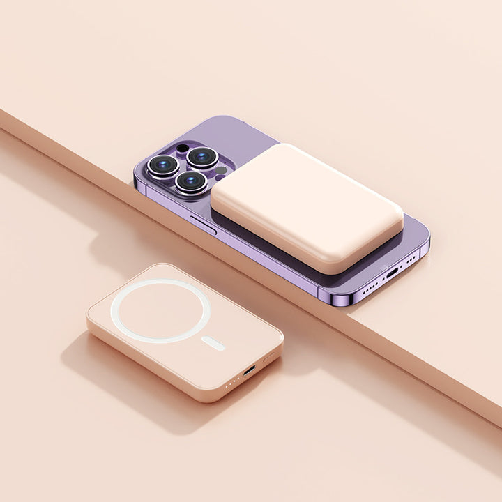Magnetic Power Bank with wireless charging function and innovative technology Bowlift
