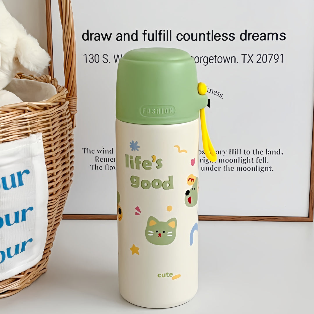 Ladies Insulated Drinking Bottle with Cute Design Bowlift