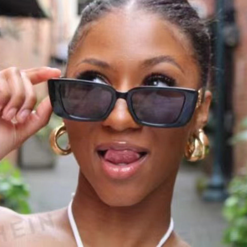 Women's trendy oversized sunglasses with unique leopard print Bowlift