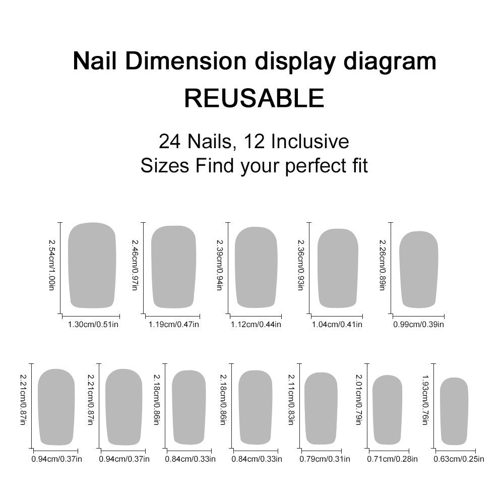 Creatively designed nail art set Bowlift