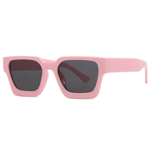 Women's fashionable square reading glasses with transparent frame construction Bowlift