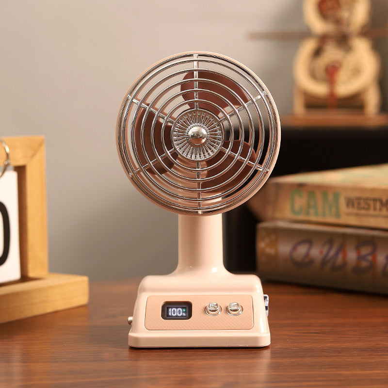 Women's table fan with digital speed control Bowlift